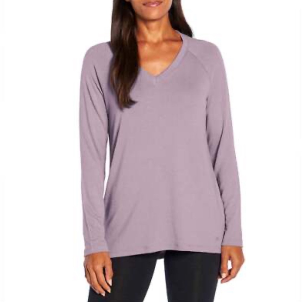 Banana Republic Women's Soft Long Sleeve V-Neck Tunic Top